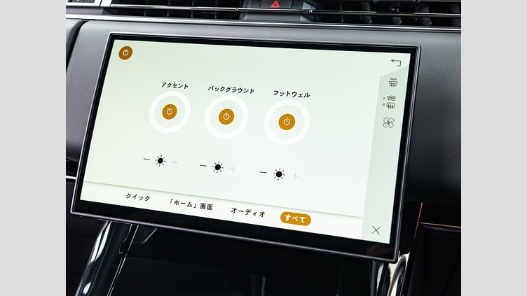 2025 認定中古車 Land Rover Range Rover Sport フジホワイト P550eプラグインハイブリッド（ガソリン） スタンダードホイールベース Dynamic SE