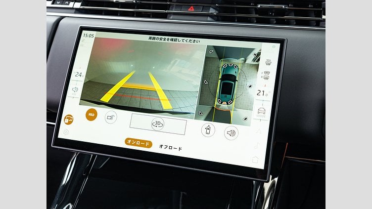 2025 認定中古車 Land Rover Range Rover Sport フジホワイト P550eプラグインハイブリッド（ガソリン） スタンダードホイールベース Dynamic SE