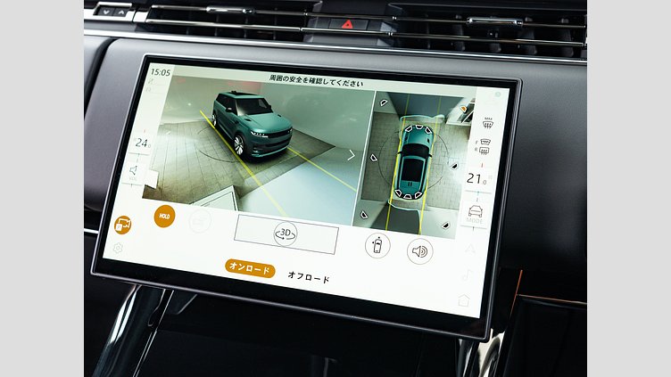2025 認定中古車 Land Rover Range Rover Sport フジホワイト P550eプラグインハイブリッド（ガソリン） スタンダードホイールベース Dynamic SE
