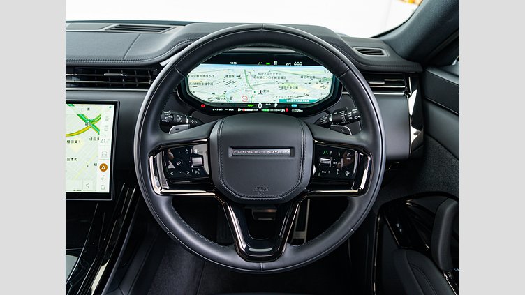 2025 認定中古車 Land Rover Range Rover Sport フジホワイト P550eプラグインハイブリッド（ガソリン） スタンダードホイールベース Dynamic SE