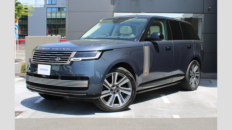 2023 認定中古車 Land Rover Range Rover ヴァレジネブルー P510 AWD PHEV（AT） スタンダードホイールベース SV