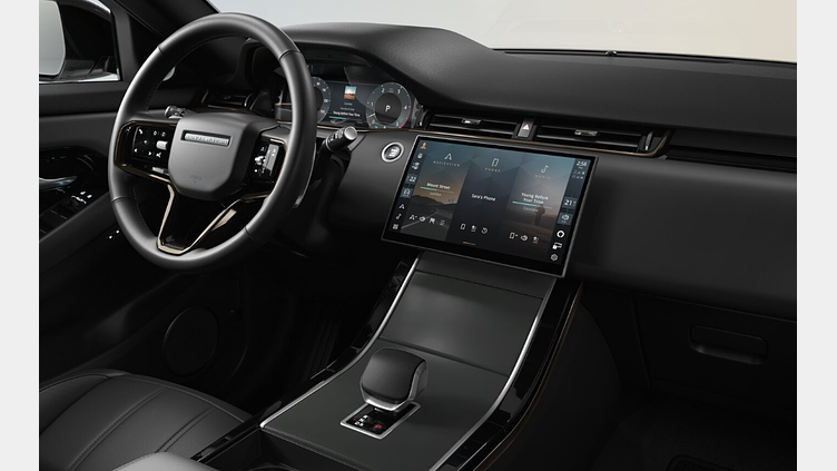 2025 SKLADOVÉ VOZIDLÁ Land Rover Range Rover Evoque Santorini Black D200 AWD AUTOMAT MHEV S