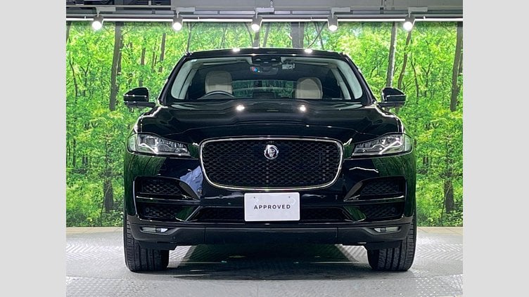 2019 認定中古車 Jaguar F-Pace Santorini Black 2.0L I4 Pet Mid DOHC AJ200 prestage