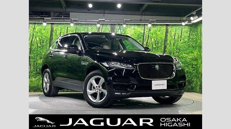 2019 認定中古車 Jaguar F-Pace Santorini Black 2.0L I4 Pet Mid DOHC AJ200 prestage