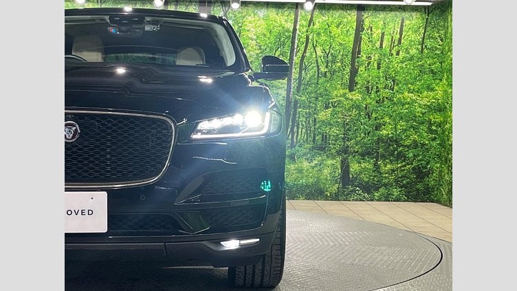2019 認定中古車 Jaguar F-Pace Santorini Black 2.0L I4 Pet Mid DOHC AJ200 prestage