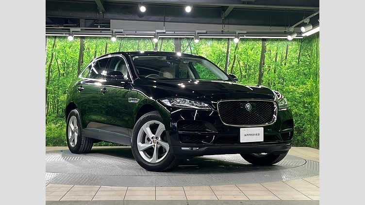2019 認定中古車 Jaguar F-Pace Santorini Black 2.0L I4 Pet Mid DOHC AJ200 prestage