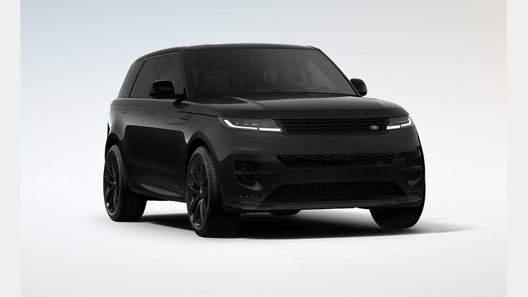 2025 SKLADOVÉ VOZIDLÁ Land Rover Range Rover Sport Čierna Santorini D350 MHEV AWD Automat Autobiography