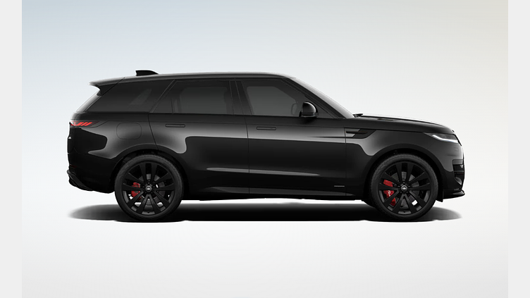 2025 SKLADOVÉ VOZIDLÁ Land Rover Range Rover Sport Čierna Santorini D350 MHEV AWD Automat Autobiography