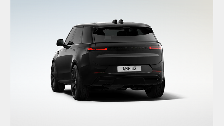 2025 SKLADOVÉ VOZIDLÁ Land Rover Range Rover Sport Čierna Santorini D300 MHEV AWD Automat Dynamic SE