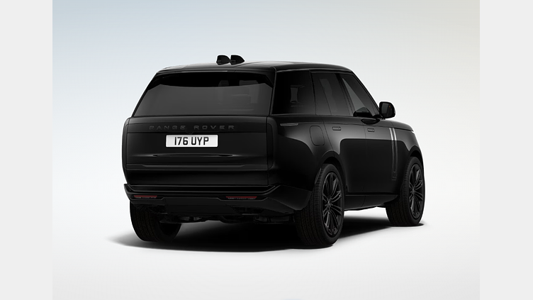 2025 SKLADOVÉ VOZIDLÁ Land Rover Range Rover Čierna Santorini D350 MHEV AWD SWB  Autobiography