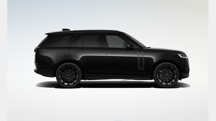 2025 SKLADOVÉ VOZIDLÁ Land Rover Range Rover Čierna Santorini D350 MHEV AWD SWB  Autobiography