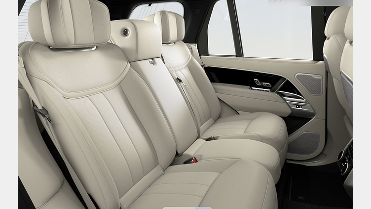 2025 SKLADOVÉ VOZIDLÁ Land Rover Range Rover Čierna Santorini D350 MHEV AWD SWB  Autobiography