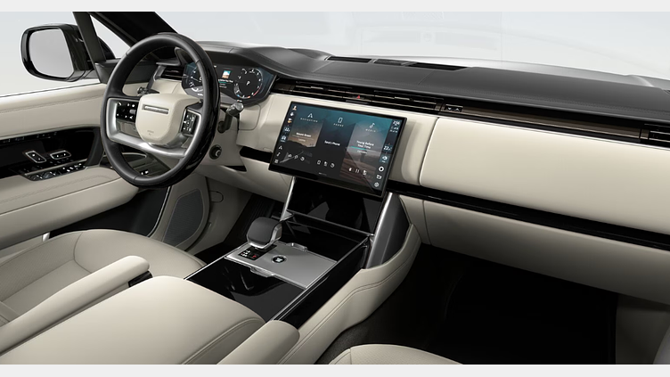 2025 SKLADOVÉ VOZIDLÁ Land Rover Range Rover Čierna Santorini D350 MHEV AWD SWB  Autobiography