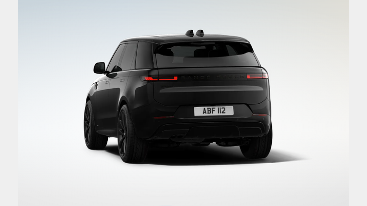 2025 SKLADOVÉ VOZIDLÁ Land Rover Range Rover Sport Čierna Santorini D350 MHEV AWD Automat Autobiography