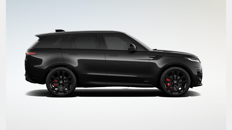 2025 SKLADOVÉ VOZIDLÁ Land Rover Range Rover Sport Čierna Santorini D350 MHEV AWD Automat Autobiography