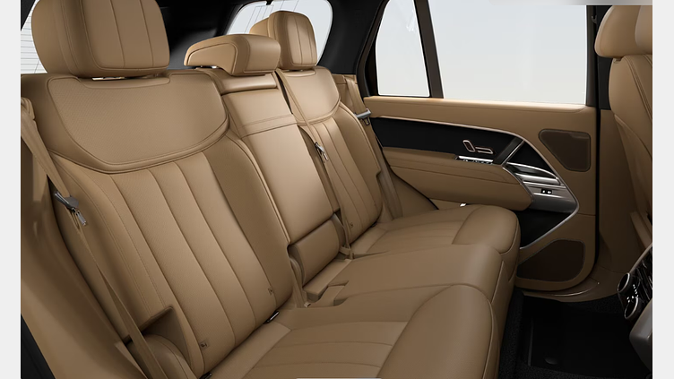 2025 SKLADOVÉ VOZIDLÁ Land Rover Range Rover Čierna Santorini D350 MHEV AWD SWB HSE