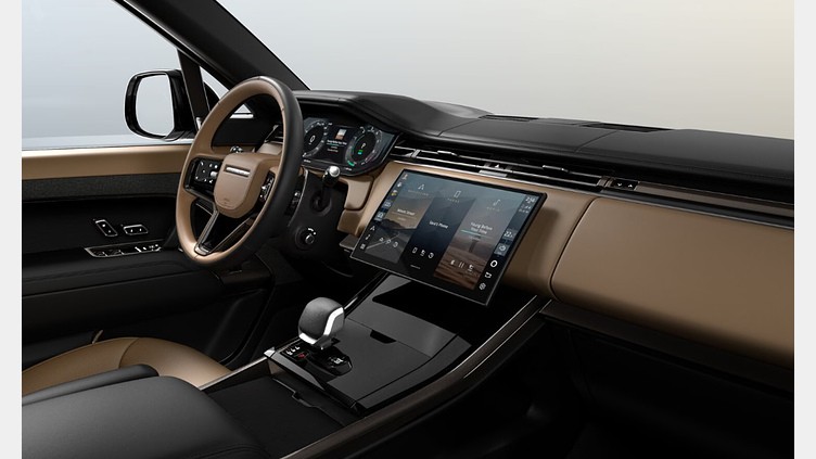 2025 SKLADOVÉ VOZIDLÁ Land Rover Range Rover Sport Čierna Santorini P460e PHEV AWD Automat Dynamic SE
