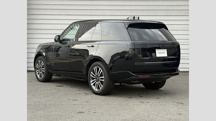 2024 認定中古車 Land Rover Range Rover サントリーニブラック D300 AWD MHEV（AT） スタンダードホイールベース SE