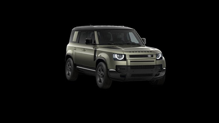 2025 SKLADOVÉ VOZIDLÁ Land Rover Defender 110 Pangea Green 3.0D MHEV 300PS  D300 MHEV X-Dynamic SE 
