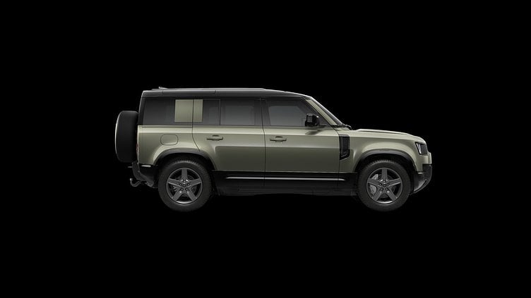 2025 SKLADOVÉ VOZIDLÁ Land Rover Defender 110 Pangea Green 3.0D MHEV 300PS  D300 MHEV X-Dynamic SE 