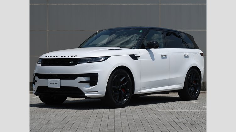 2025 認定中古車 Land Rover Range Rover Sport オストゥーニパールホワイト P550eプラグインハイブリッド（ガソリン） スタンダードホイールベース Dynamic SE