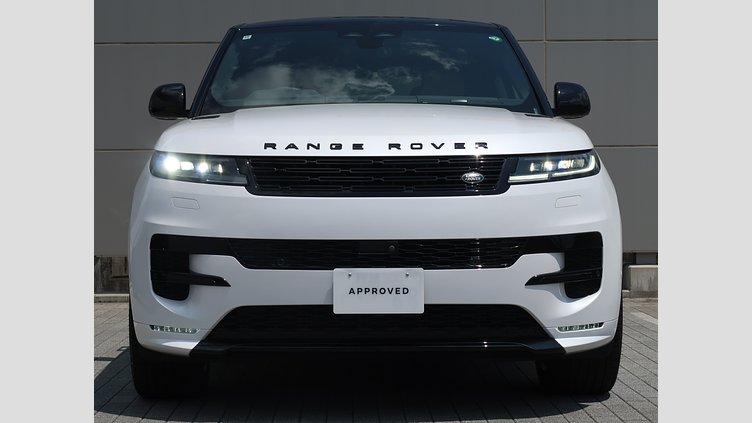 2025 認定中古車 Land Rover Range Rover Sport オストゥーニパールホワイト P550eプラグインハイブリッド（ガソリン） スタンダードホイールベース Dynamic SE