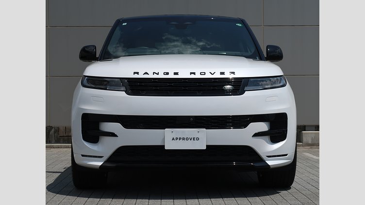 2025 認定中古車 Land Rover Range Rover Sport オストゥーニパールホワイト P550eプラグインハイブリッド（ガソリン） スタンダードホイールベース Dynamic SE