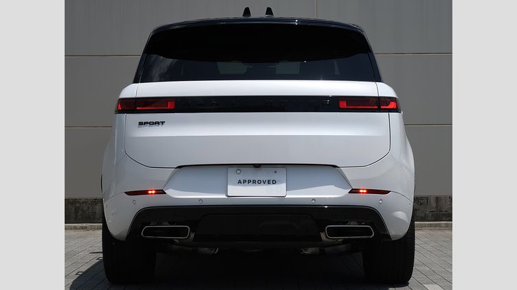 2025 認定中古車 Land Rover Range Rover Sport オストゥーニパールホワイト P550eプラグインハイブリッド（ガソリン） スタンダードホイールベース Dynamic SE