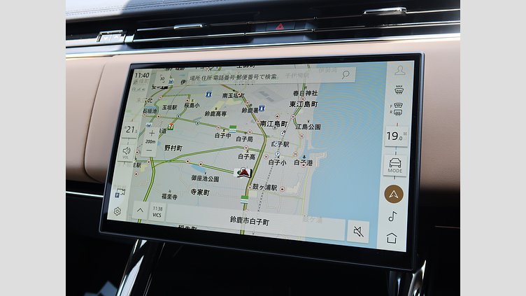 2025 認定中古車 Land Rover Range Rover Sport オストゥーニパールホワイト P550eプラグインハイブリッド（ガソリン） スタンダードホイールベース Dynamic SE