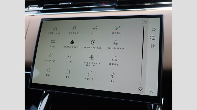 2025 認定中古車 Land Rover Range Rover Sport オストゥーニパールホワイト P550eプラグインハイブリッド（ガソリン） スタンダードホイールベース Dynamic SE