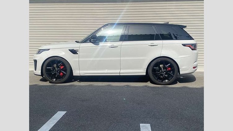 2022 認定中古車 Land Rover Range Rover Sport フジホワイト 5.0L V8スーパーチャージドガソリン 575PS SVR