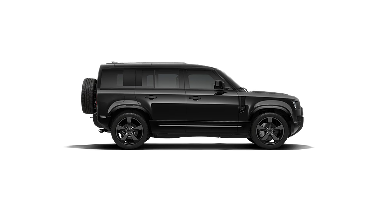 2025 New Land Rover Defender 110 Santorini Black P425 AWD Supercharged 110 X-Dynamic HSE 