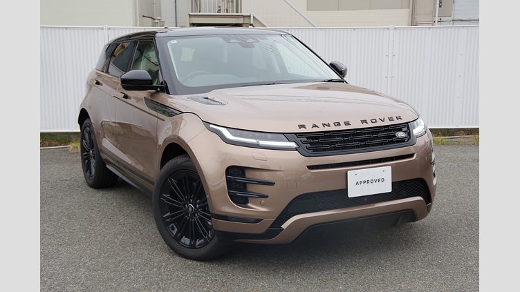 2024 認定中古車 Land Rover Range Rover Evoque コリンシアンブロンズ P300eプラグインハイブリッド（ガソリン） スタンダードホイールベース DYNAMIC HSE