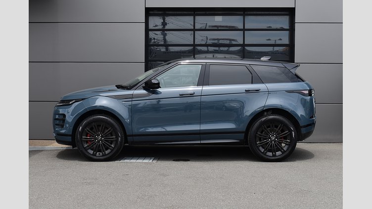 2024 認定中古車 Land Rover Range Rover Evoque トライベッカブルー D200マイルドハイブリッド（ディーゼル） Standard Wheelbase DYNAMIC SE