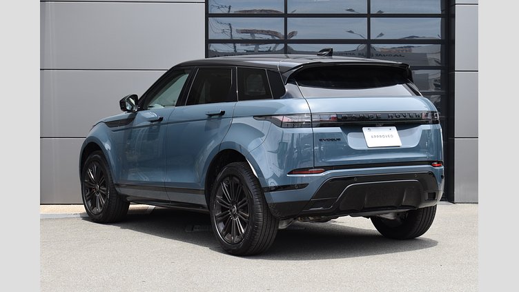 2024 認定中古車 Land Rover Range Rover Evoque トライベッカブルー D200マイルドハイブリッド（ディーゼル） Standard Wheelbase DYNAMIC SE
