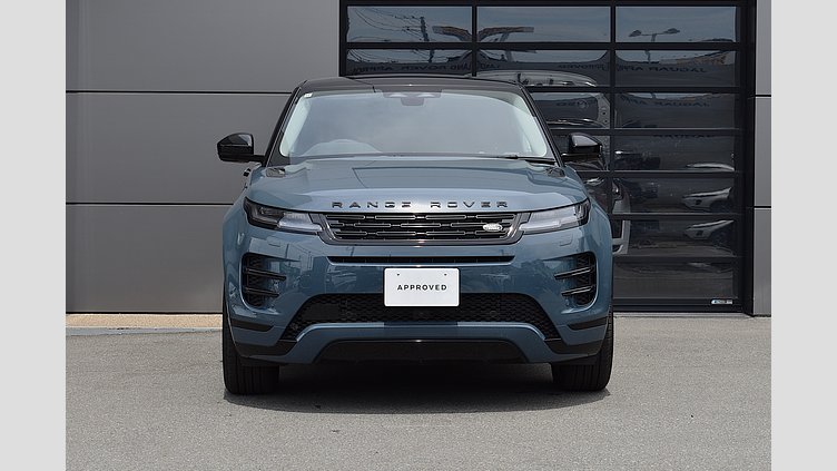 2024 認定中古車 Land Rover Range Rover Evoque トライベッカブルー D200マイルドハイブリッド（ディーゼル） Standard Wheelbase DYNAMIC SE