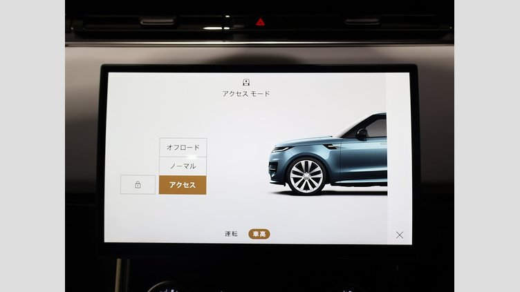 2023 認定中古車 Land Rover Range Rover Sport カルパチアングレイ 3.0リッター6気筒300PSターボチャージドディーゼルMHEV（オートマチック） AUTOBIOGRAPHY