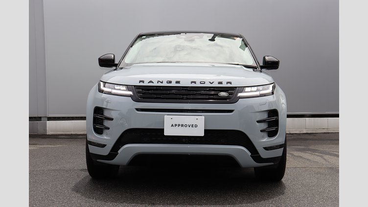 2024 認定中古車 Land Rover Range Rover Evoque アロイオスグレイ D200マイルドハイブリッド（ディーゼル） スタンダードホイールベース DYNAMIC SE
