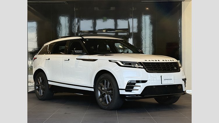 2025 認定中古車 Land Rover Range Rover Velar オストゥーニパールホワイト D200マイルドハイブリッド（ディーゼル） スタンダードホイールベース Dynamic SE
