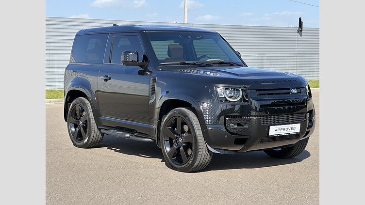 2024 Approved Land Rover Defender 90 Santorini Black P525 AWD AUTOMATIC V8