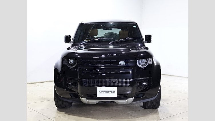 2024 認定中古車 Land Rover Defender 110 サントリーニブラック P525 AWD (AT) V8