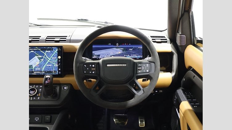2024 認定中古車 Land Rover Defender 110 サントリーニブラック P525 AWD (AT) V8
