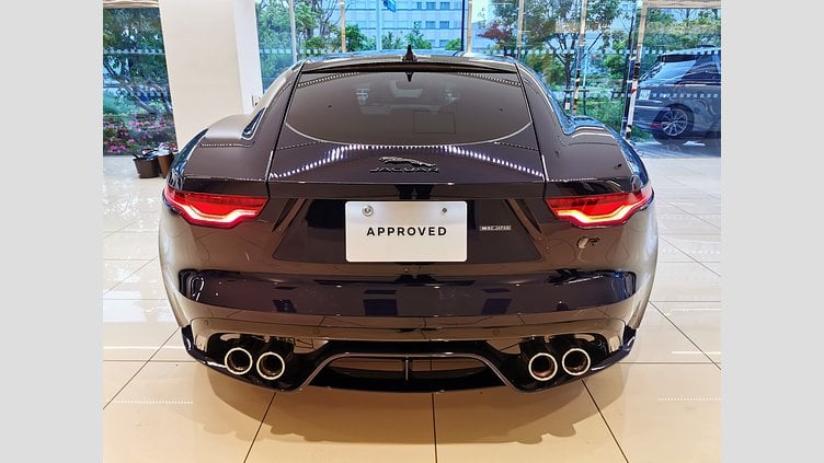 2024 認定中古車 Jaguar F-Type オウルトンブルー P575 オートマチック 全輪駆動 F-TYPEクーペ R75 ZPエディション