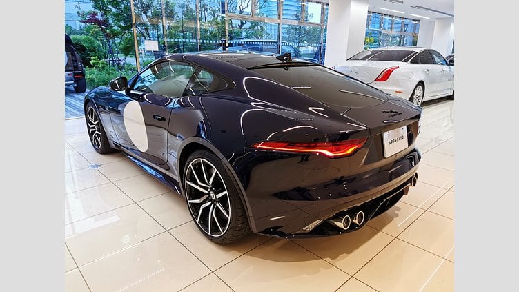 2024 認定中古車 Jaguar F-Type オウルトンブルー P575 オートマチック 全輪駆動 F-TYPEクーペ R75 ZPエディション