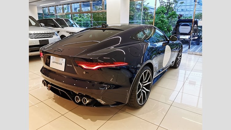 2024 認定中古車 Jaguar F-Type オウルトンブルー P575 オートマチック 全輪駆動 F-TYPEクーペ R75 ZPエディション