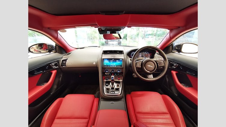 2024 認定中古車 Jaguar F-Type オウルトンブルー P575 オートマチック 全輪駆動 F-TYPEクーペ R75 ZPエディション