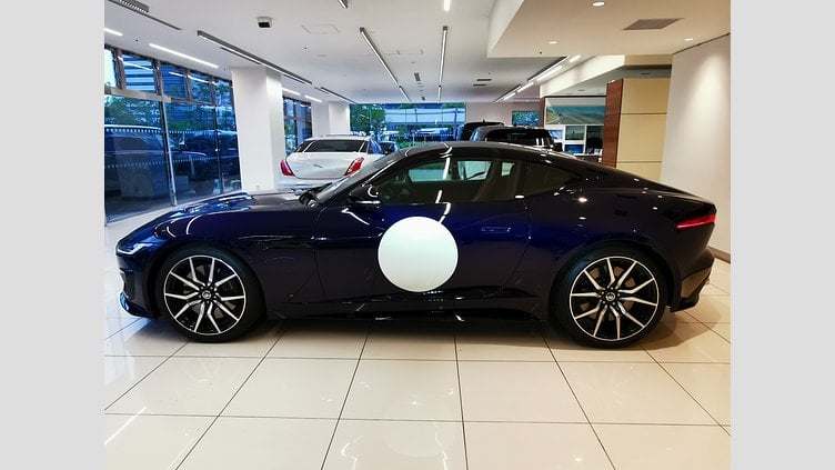 2024 認定中古車 Jaguar F-Type オウルトンブルー P575 オートマチック 全輪駆動 F-TYPEクーペ R75 ZPエディション