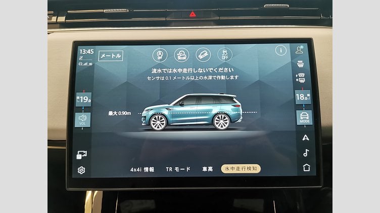 2024 認定中古車 Land Rover Range Rover Sport サントリーニブラック D300マイルドハイブリッド スタンダードホイールベース S