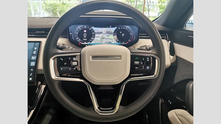 2024 認定中古車 Land Rover Range Rover Sport サントリーニブラック D300マイルドハイブリッド スタンダードホイールベース S