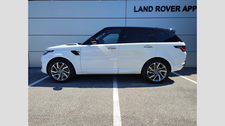 2018 JAZDENÉ VOZIDLÁ Land Rover Range Rover Sport Fuji White 4x4 3.0D TDV6 306k AB Dynamic AWD A/T